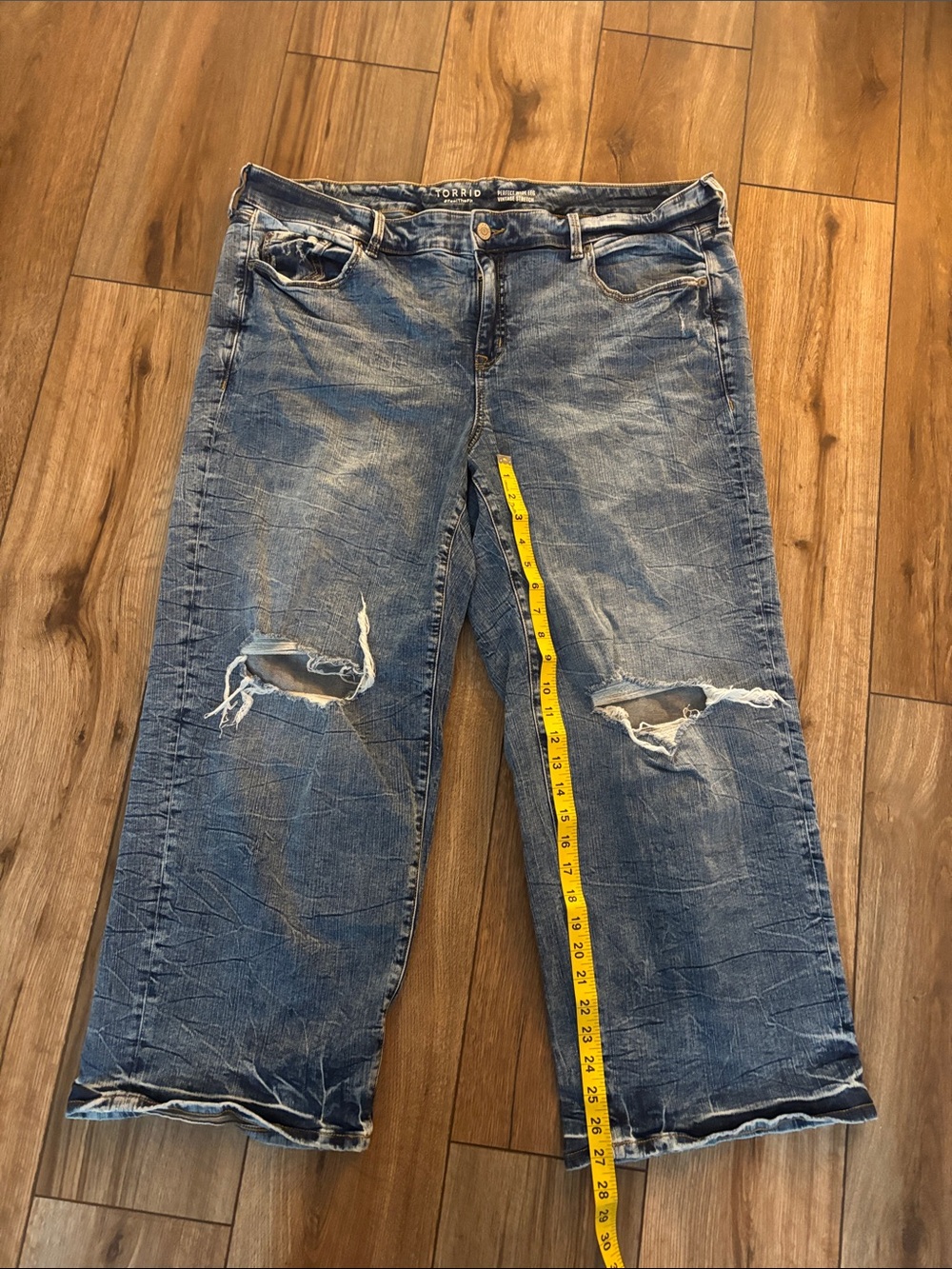 Torrid Perfect Wide Leg Vintage Stretch Jeans - Size 20S (Short)
